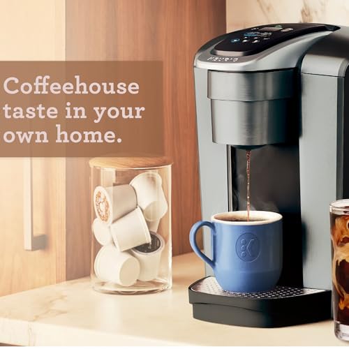Single Serve K-Cup Pod Coffee Maker with Strength and Temperature Control V671355