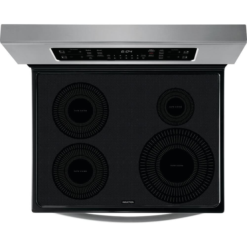 30 Inch Induction Range with Air Fry and Steam Cleaning M859