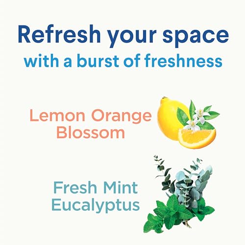 Disinfecting Mist, Lemon and Orange Blossom, 2-Pack Spray Bottles D74443