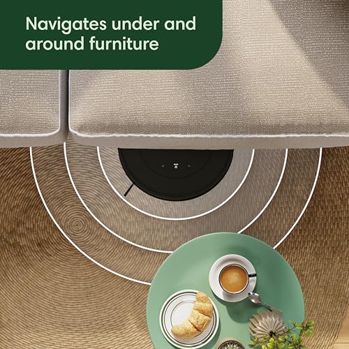 Robot Vacuum with Power-Lifting Suction and Smart Navigation J25883