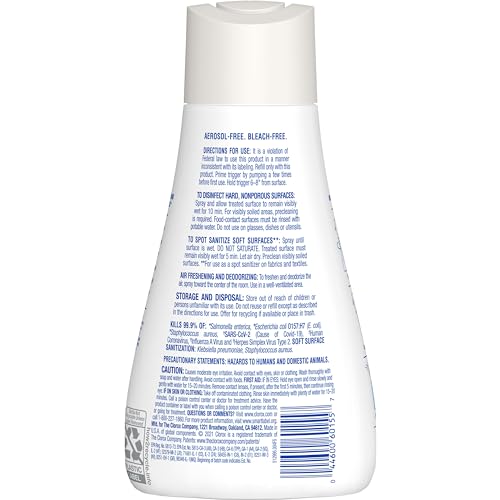 Disinfecting Mist Refill, Multi-Surface, Lemongrass Mandarin, 16 oz M53398