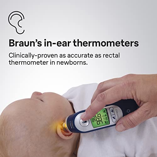 Ear Thermometer with Digital Display, Baby and Infant Friendly W6432