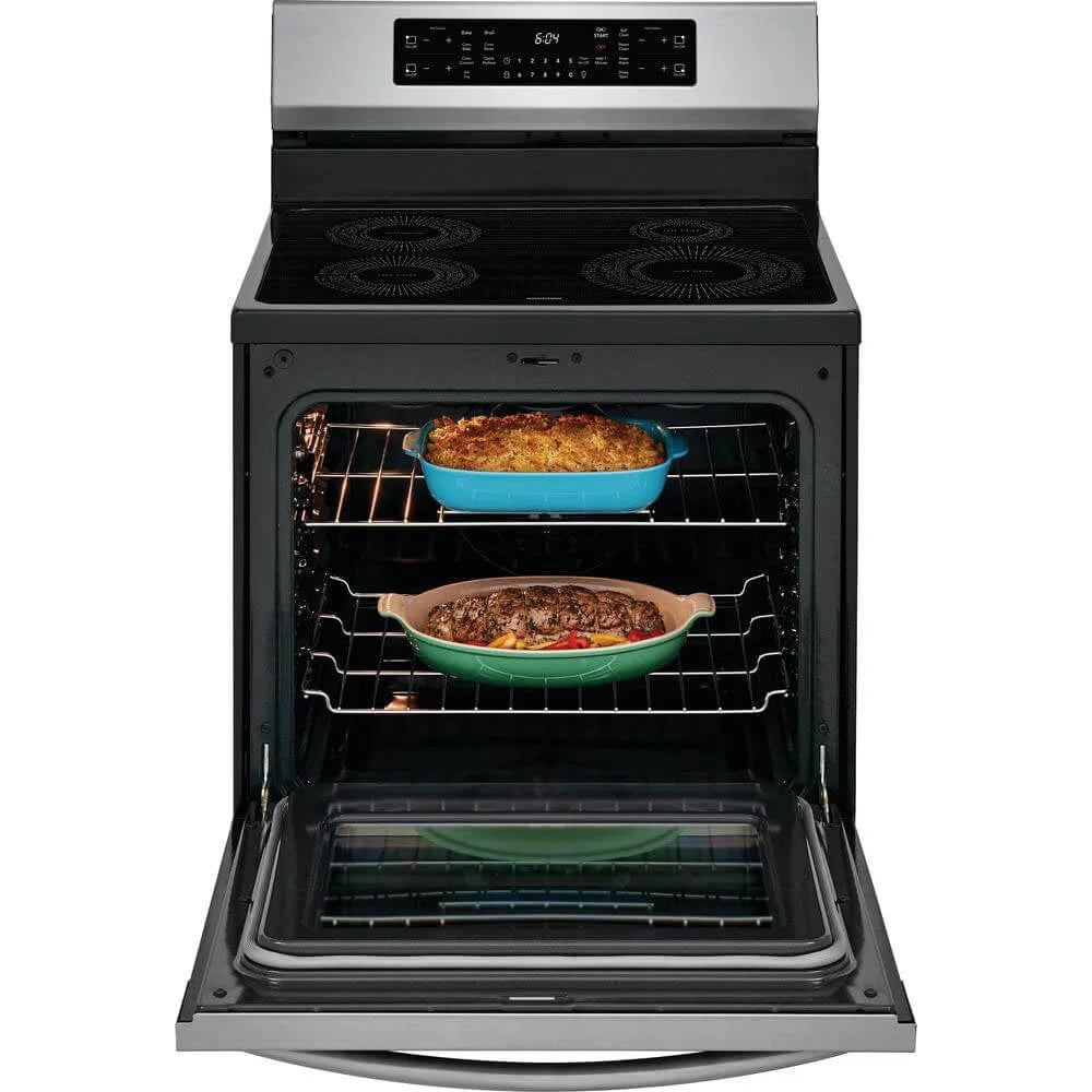 30 Inch Induction Range with Air Fry and Steam Cleaning M859