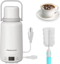 Travel Electric Kettle Portable Large Capacity 1L Tea Coffee Kettle Water Boiler