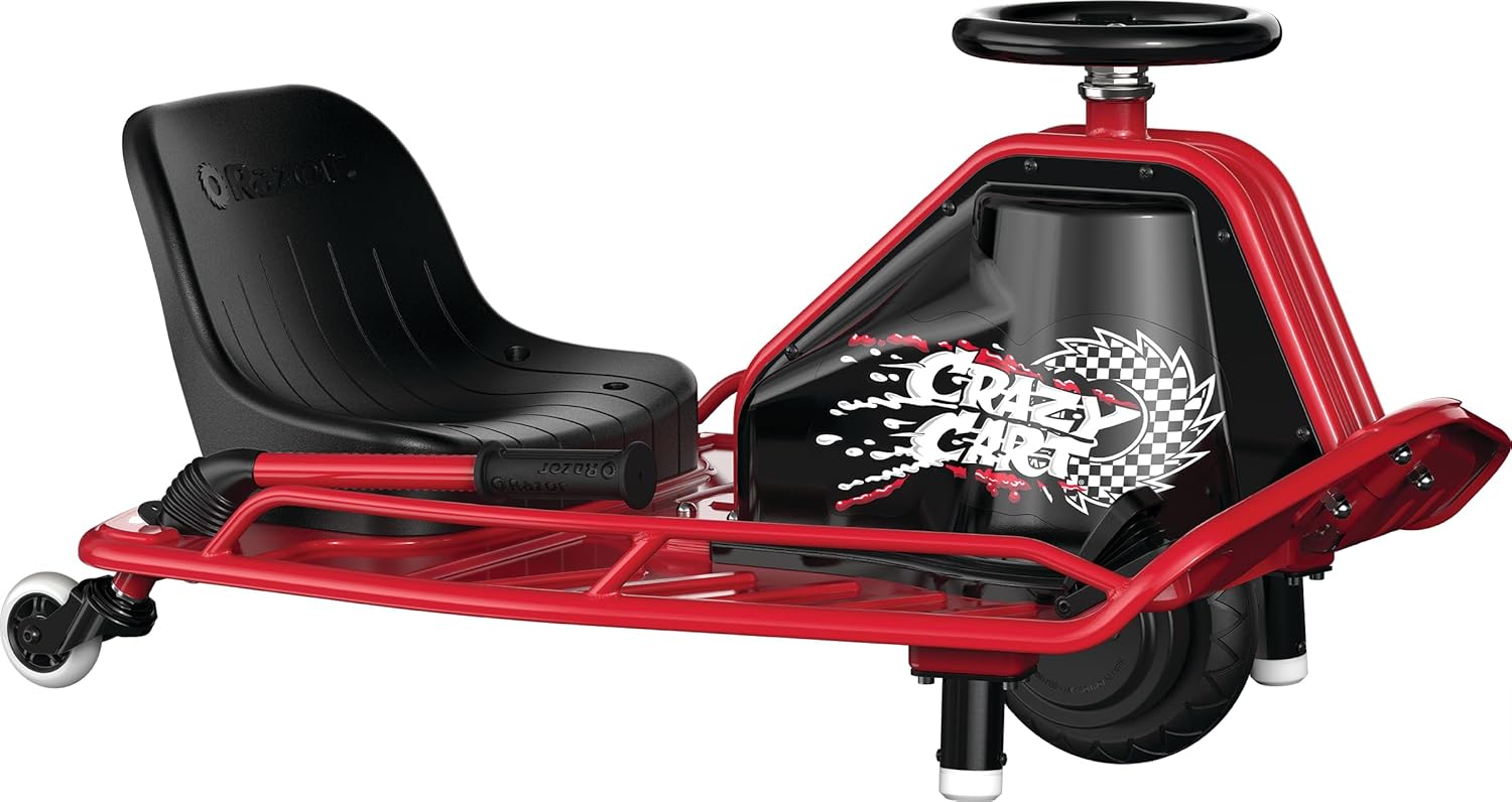 24V Electric Drifting Go Kart with Variable Speed, Up to 12 mph R6075