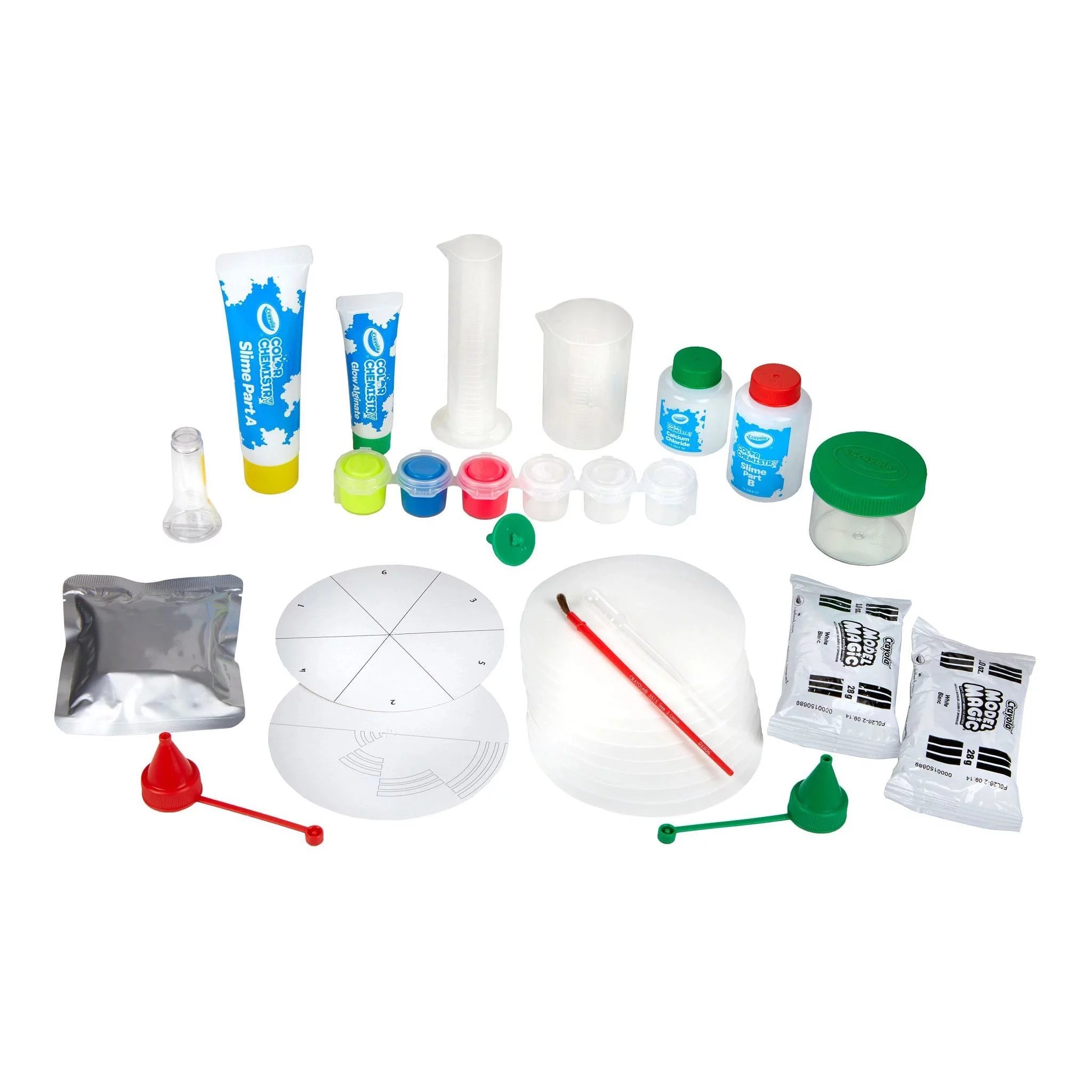 Glow Color Chemistry Lab Set, Science Kit for Kids, STEM Toy V358490