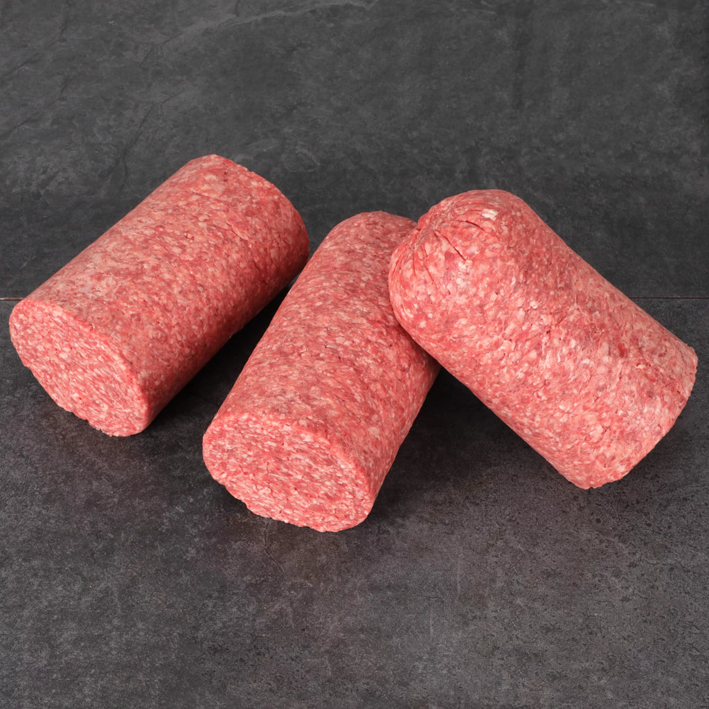 Ground Beef Chuck 80% Lean 20% Fat, 10 lb Roll T8375