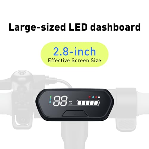 Electric Scooter for Kids 6-14, Adjustable Handlebar, Up to 132 lbs U579989
