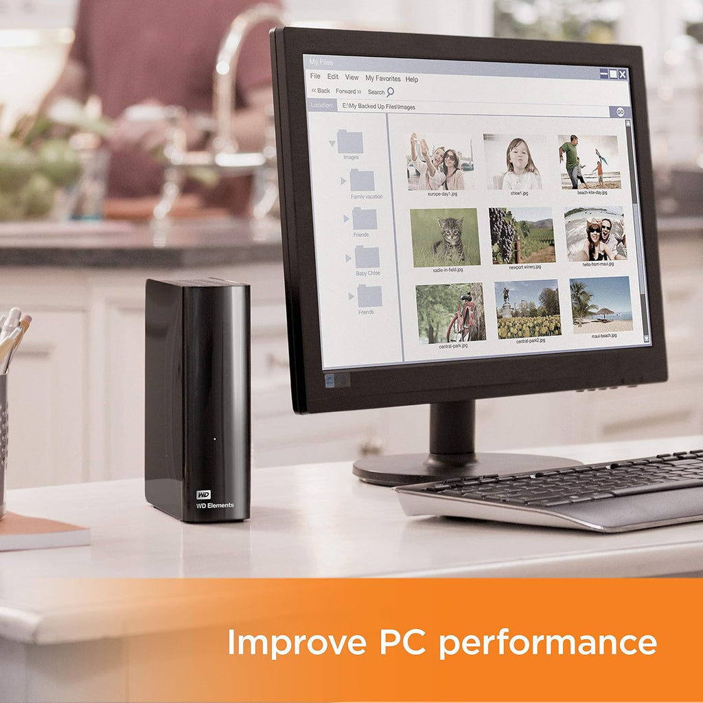 10TB Desktop Hard Drive USB 3.0 & 2TB Portable External Hard Drive USB 3.0 E962