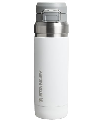 Insulated Stainless Steel Water Bottle 36 oz with Push Button Lid A883