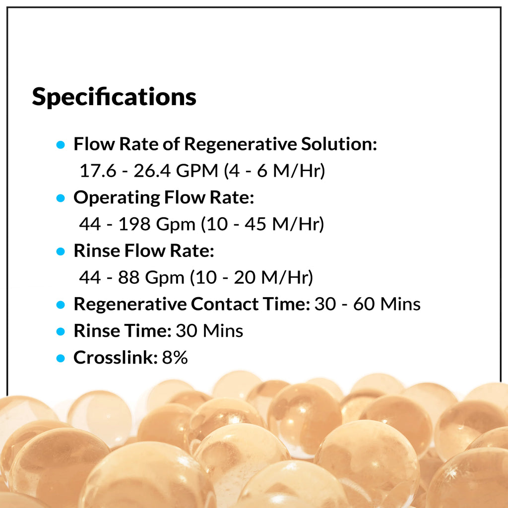 Water Softener Resin Media Replacement 0.25 CuFt M94504