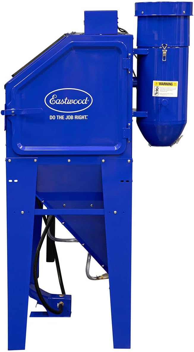 Sand Blasting Cabinet Kit for Paint Removal, Rust Removal, Metal Restoration F4706