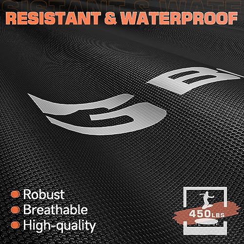 Foldable Mini Trampoline for Adults with Durable Bungees V5441