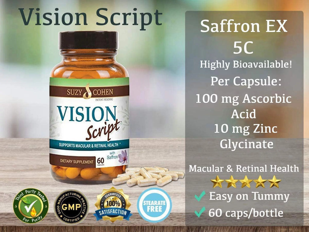 Saffron and Lutein Eye Health Capsules J957717