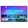 SYLVOX Outdoor TV, 55 inch Smart TV Waterproof Outdoor TVs, 4K Weatherproof Television for Outside, Support Google Assistant, Chromecast, 1000 nit Brightness Partial Sun (Deck Pro 2.0/2024)