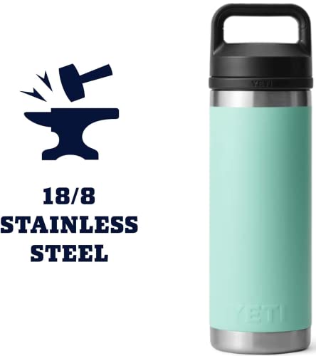 18 oz Vacuum Insulated Stainless Steel Bottle with Chug Cap I1188