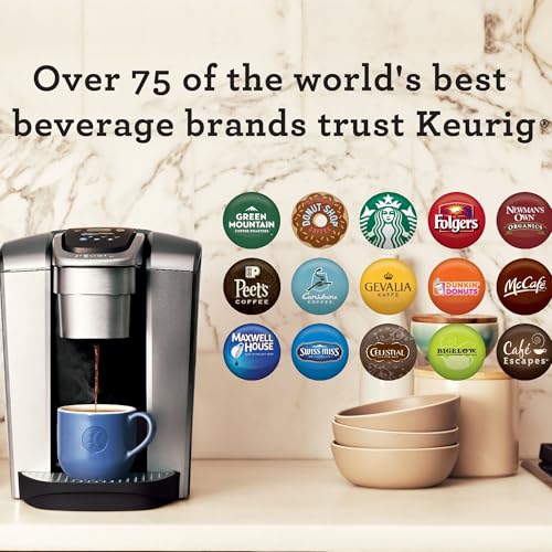 Single Serve K-Cup Pod Coffee Maker with Strength and Temperature Control V671355