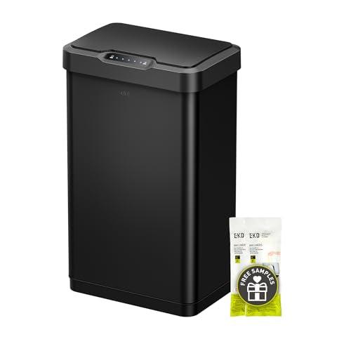 Touchless Motion Sensor Trash Can, 13.2 Gallon, Brushed Stainless Steel K748461