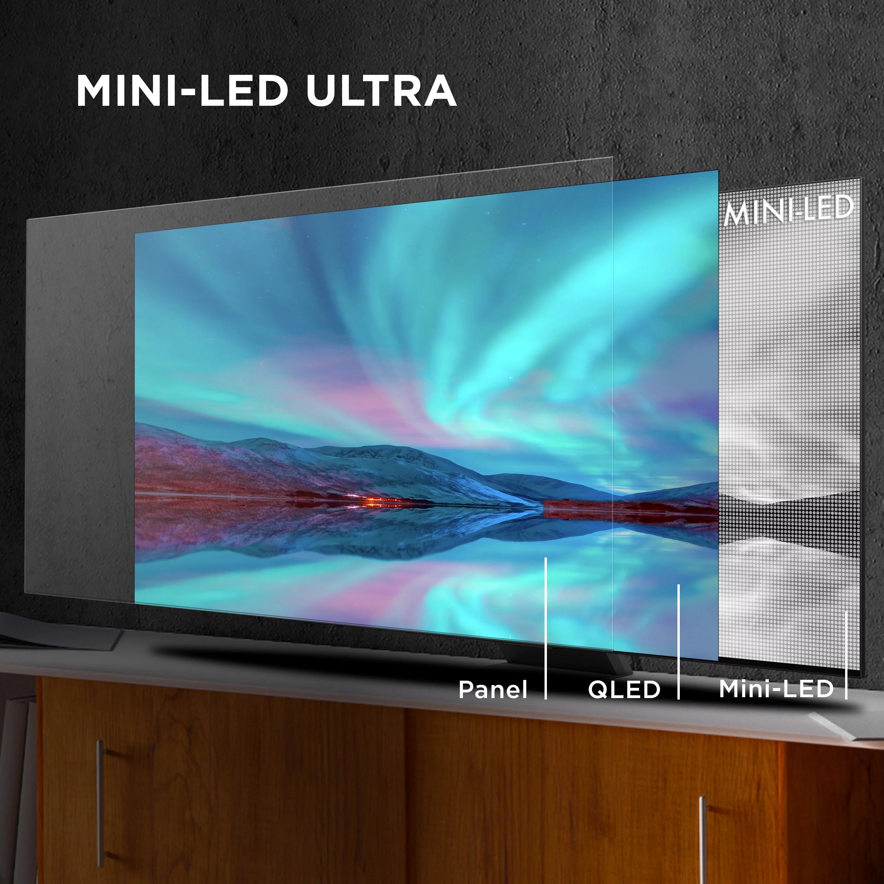65" Class 4K Mini-LED QLED Smart TV with 120Hz, Dolby Vision, Dolby Atmos, and Google TV I286744