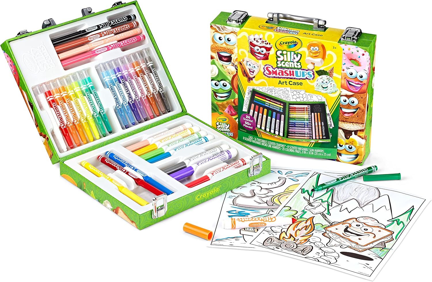 Scented Mini Art Case Coloring Set for Kids Age 4+ R68010