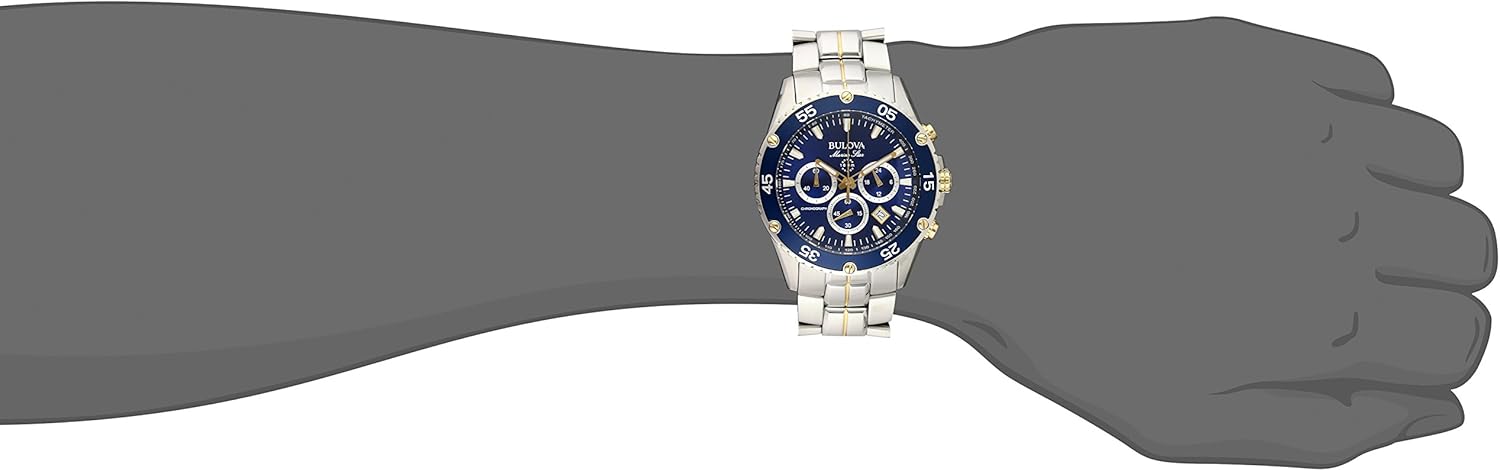 Men's Two-Tone Stainless Steel Chronograph Quartz Watch O8095
