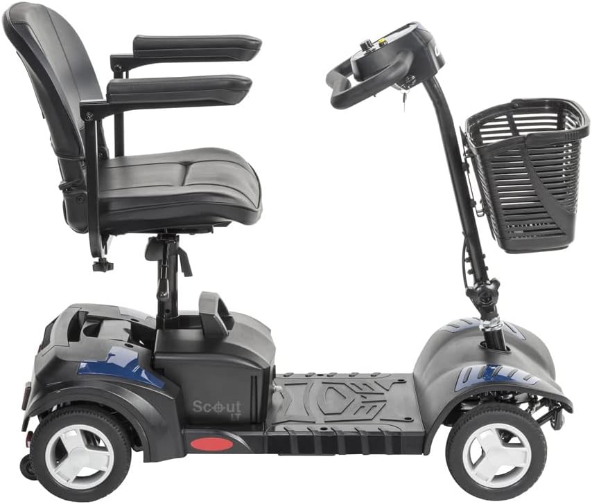 Scout 4 LT Travel Power Mobility Scooter includes 5 Year Protection Plan