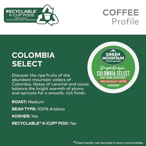 Half Caff Medium Roast Coffee Pods, 32 Count S1228