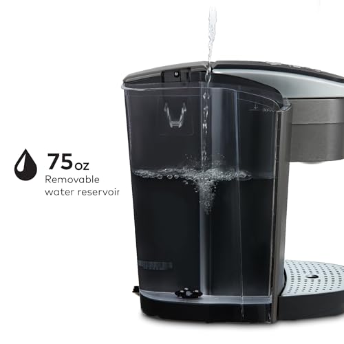 Single Serve K-Cup Pod Coffee Maker with Strength and Temperature Control V671355