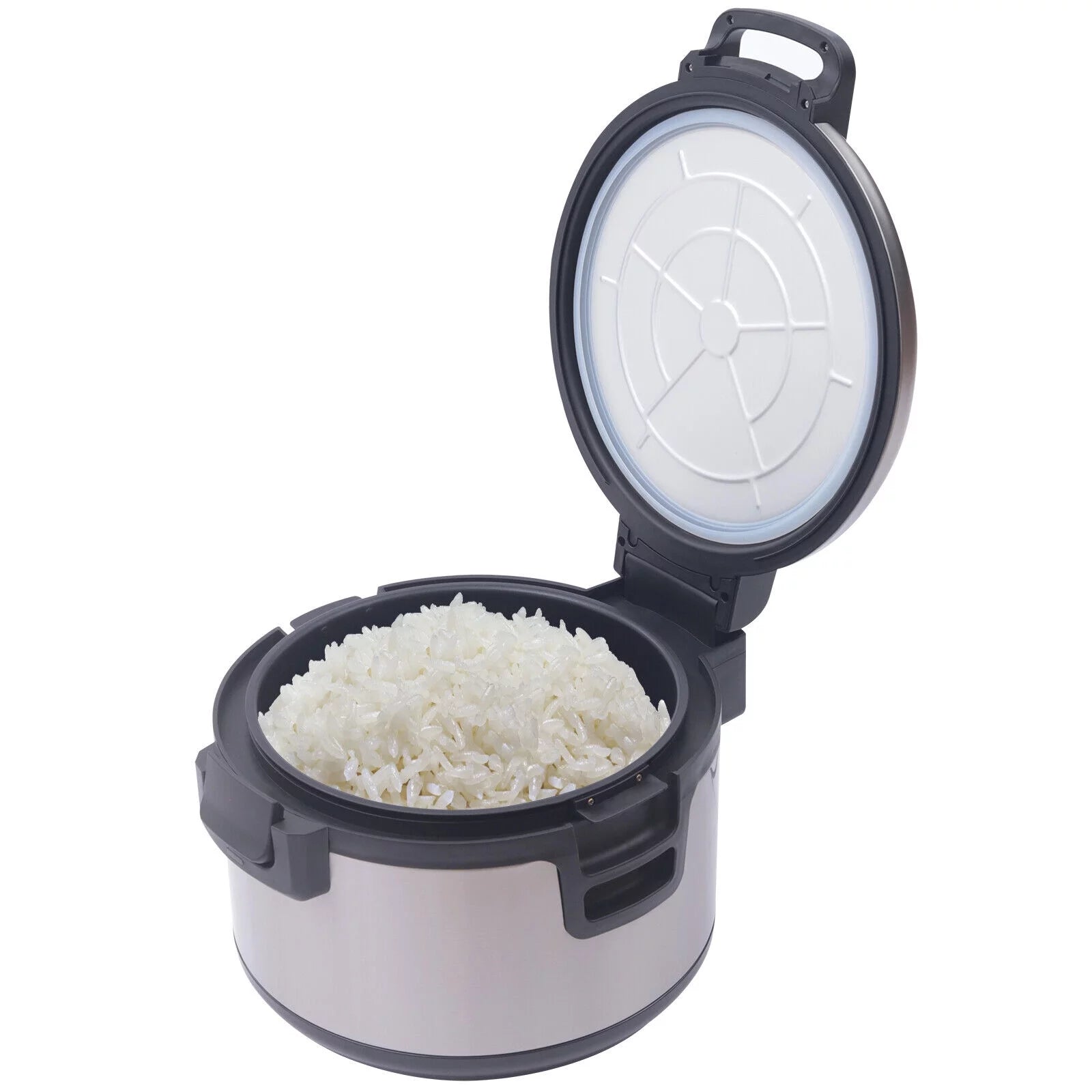 Stainless Steel Electric Rice Cooker with Non-Stick Pot O801115