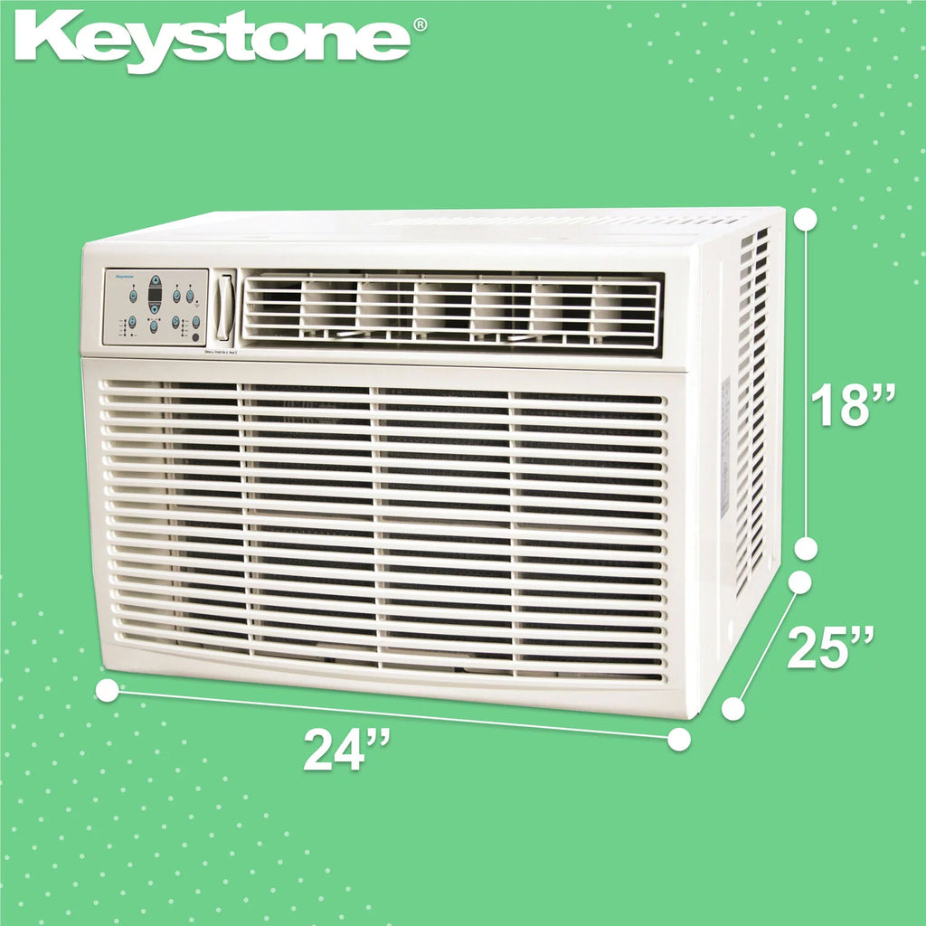 25,000 BTU 230V Window/Wall Air Conditioner with Supplemental Heat O534181
