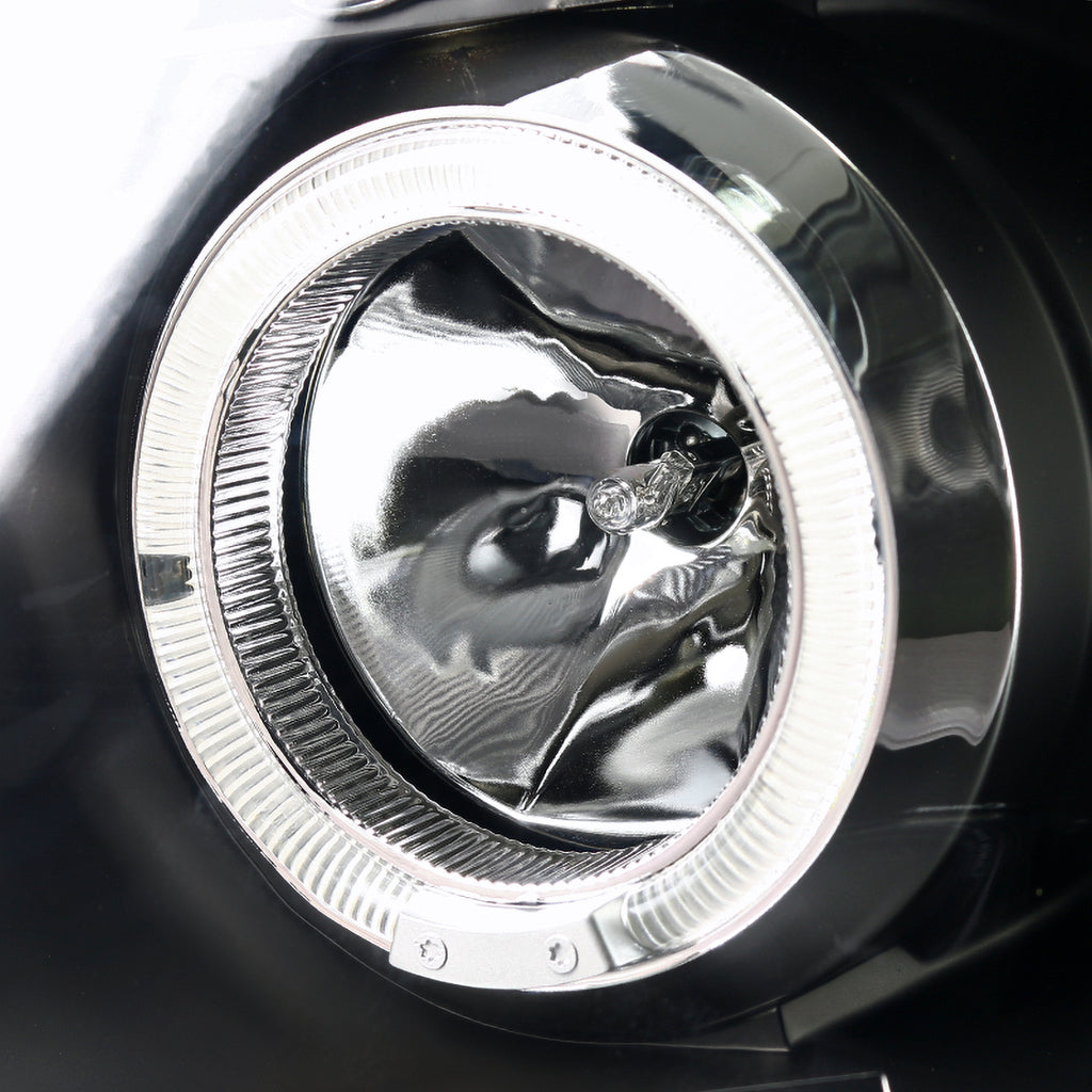 Halo Projector Headlights + LED Tail Lamps Combo for 2004-2015 Nissan Titan T67512