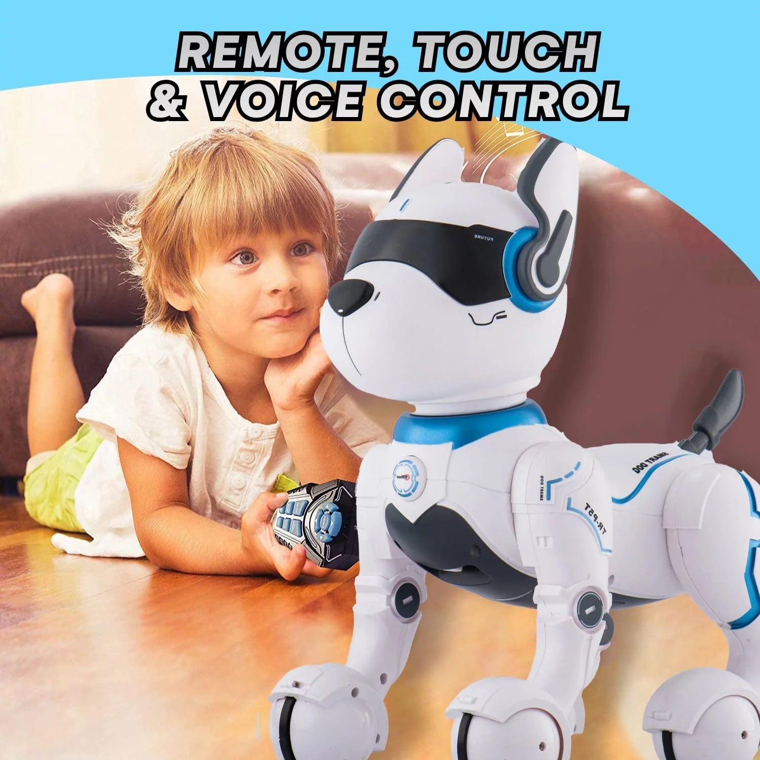 Robot Dog Toy for Kids, Smart Dancing Mini Pet Robot S297000