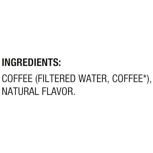 Cold Brew Coffee, Unsweetened, Medium Roast, 48 FL OZ U114