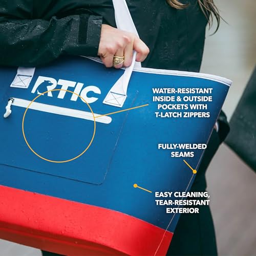 Waterproof Heavy-Duty Tote Bag for Beach, Pool, and Shopping W8616