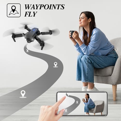 Foldable Mini Drone with 1080P Camera for Kids Q6589