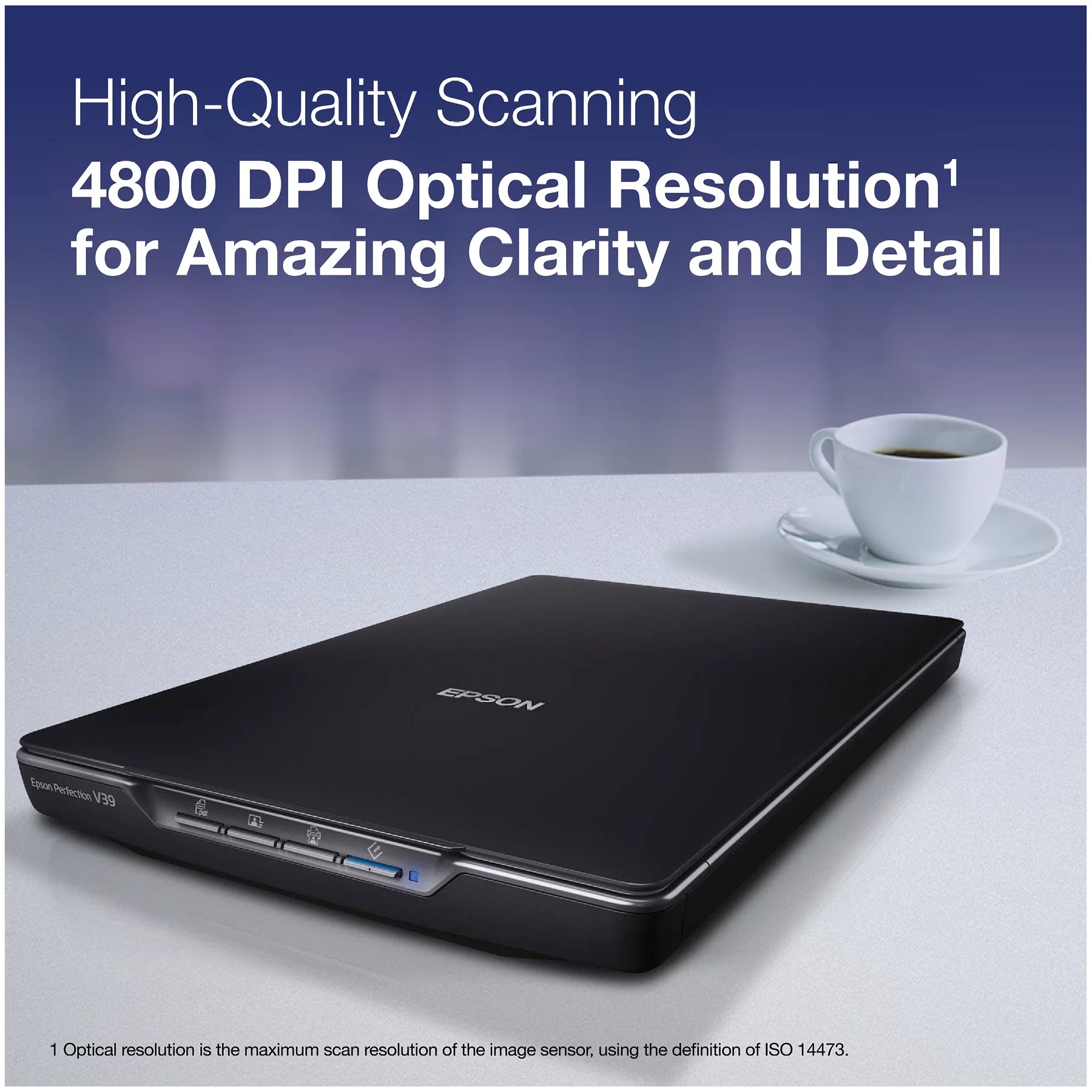 Color Photo and Document Scanner, 4800 dpi I96245