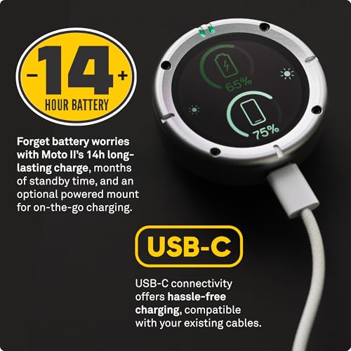 Motorcycle GPS Tracker with Waterproof Design and 14-Hour Battery W935