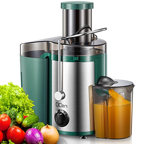 Juicer Machine, 800W Centrifugal Extractor with Wide Mouth Feed Chute, Stainless Steel, BPA-free V753