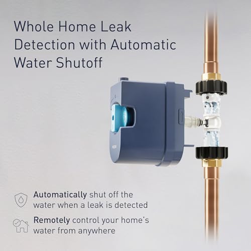 Smart Water Monitor and Automatic Shutoff Sensor for 1-Inch Pipe K9102
