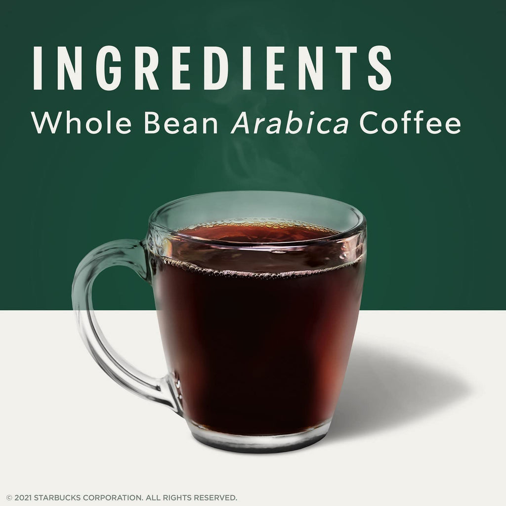 Medium Roast Whole Bean Coffee, 100% Arabica, 28 oz X4693