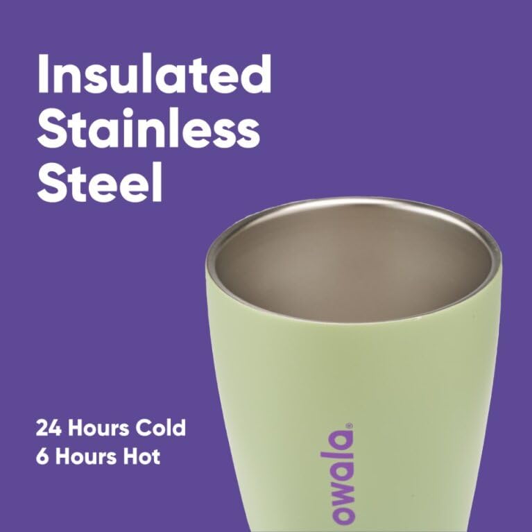 Insulated Stainless Steel Coffee Tumbler, Reusable Travel Mug, 20 oz J2388