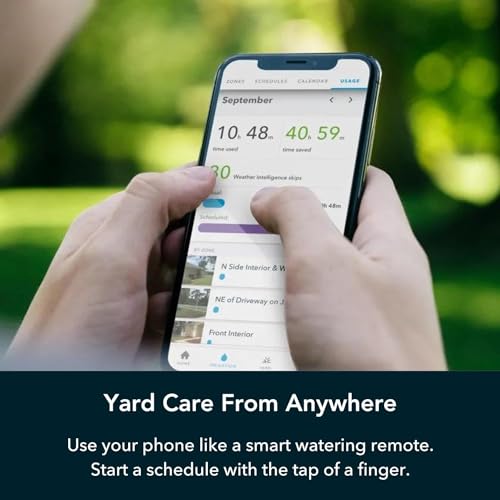 Smart WiFi Sprinkler Controller 8-Zone Irrigation Remote Control B914