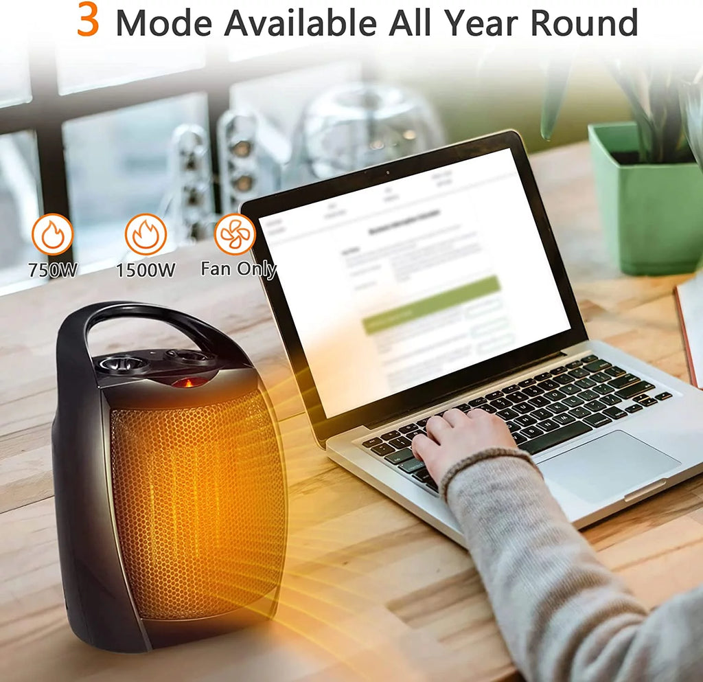 Portable Ceramic Space Heater for Indoor Use Q83892