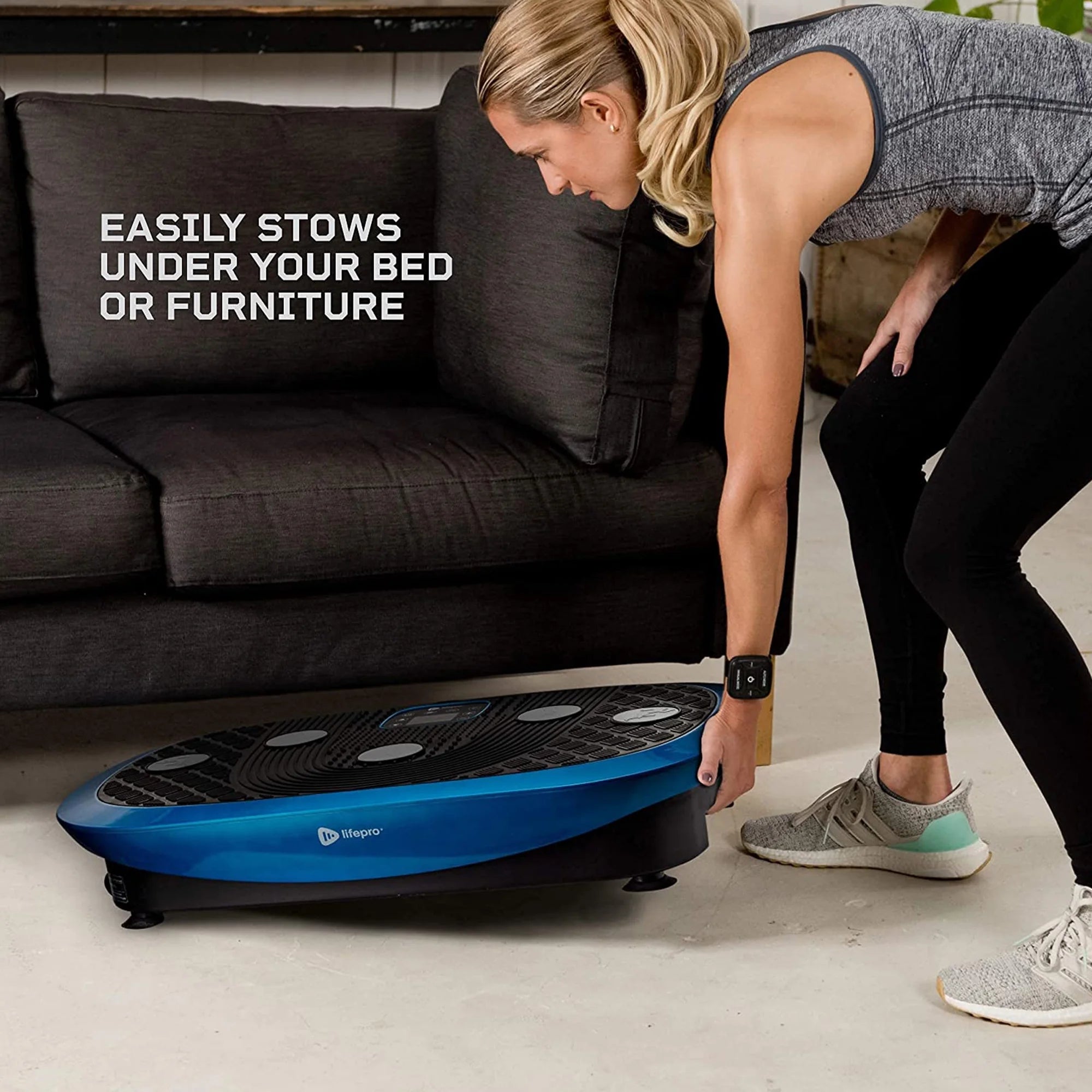 4D Triple Oscillation Vibration Plate Home Workout Equipment M9607