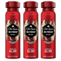 Old Spice Wild Bearglove Scent Body Spray for Men, 3.75 oz, 3 Pack