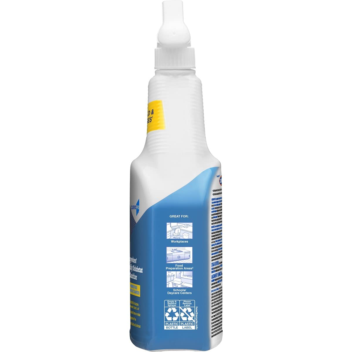 Daily Disinfectant and Sanitizer Spray, No-Rinse Food Contact Safe, 32 Fl Oz M3727