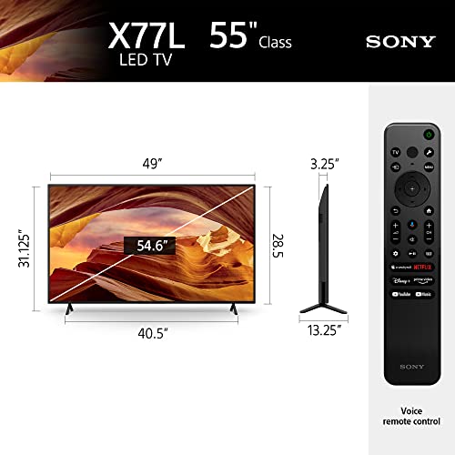 50 Inch 4K Ultra HD LED Smart TV, 2023 Model, Renewed X34824