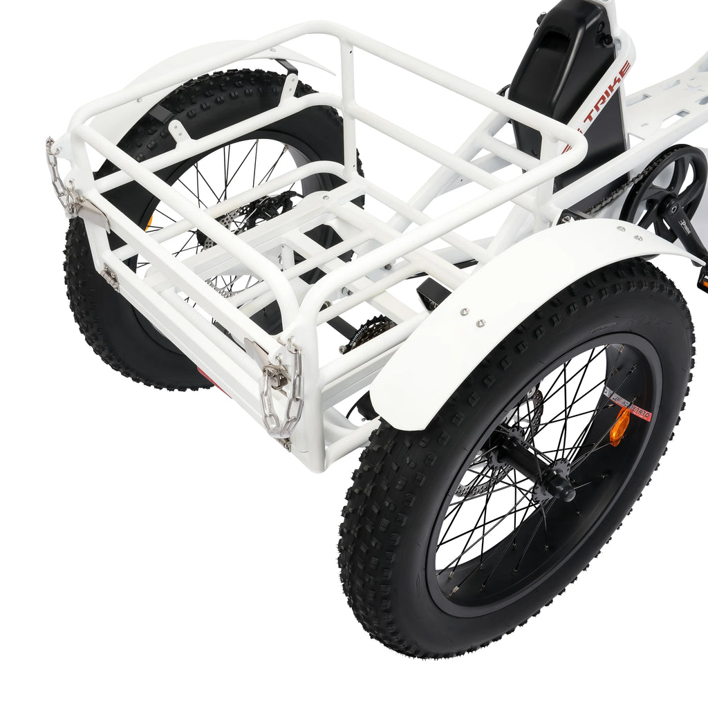 Electric Tricycle for Adults with Basket, 750W 48V, Step-Thru 3-Wheel S34565