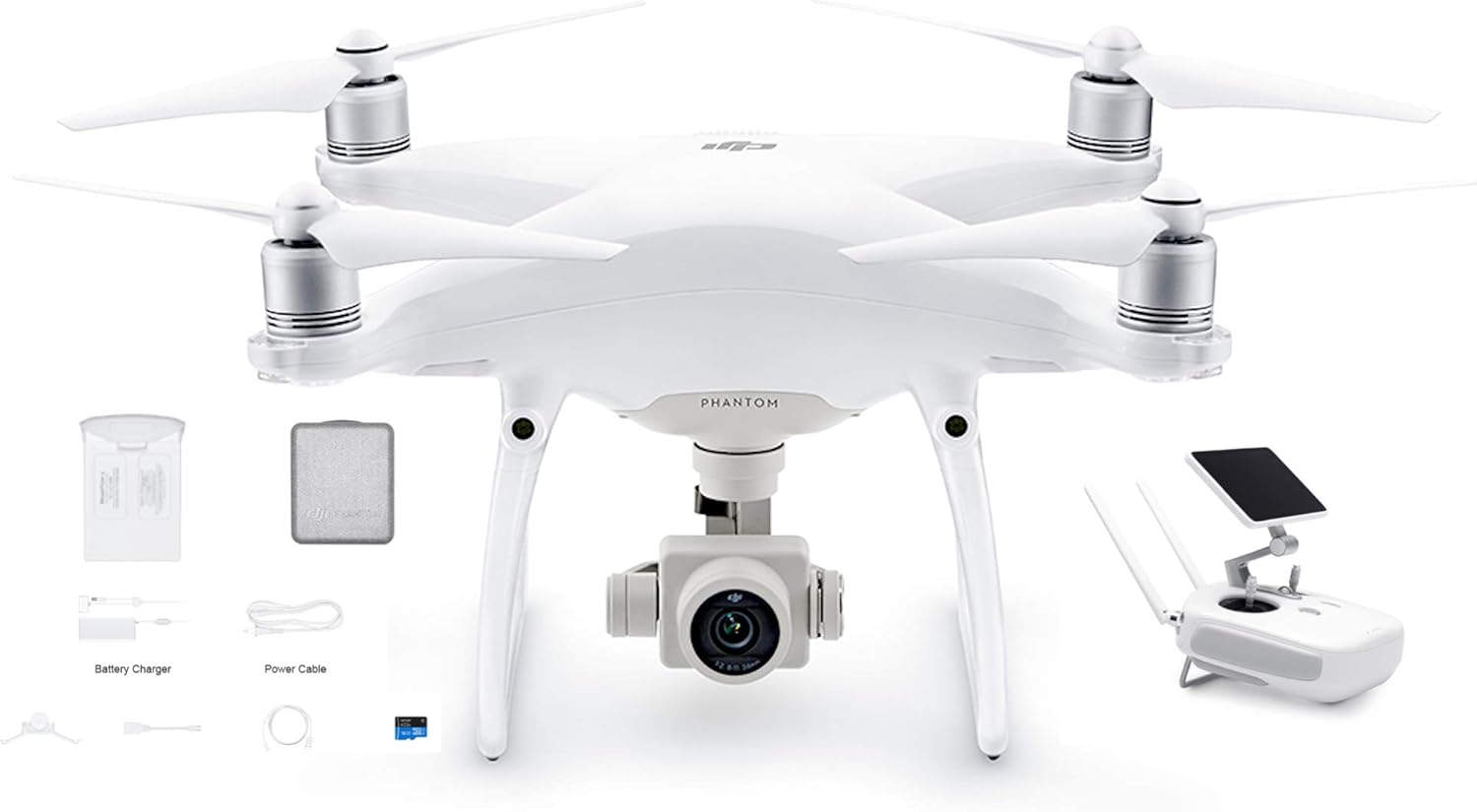 DJI Phantom 4 Advanced+ (Plus) Drone Quadcopter 4K camera Built-in LCD on Remote