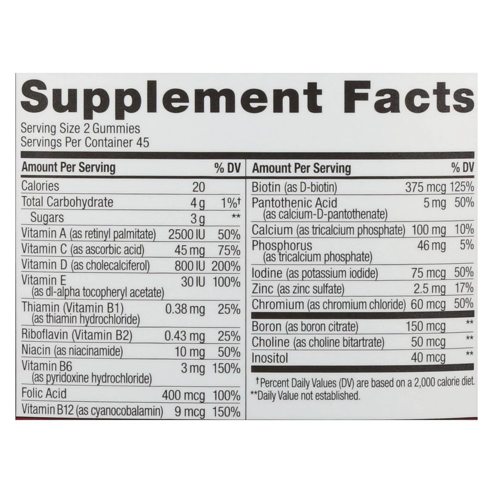 Women's Multivitamin Berry - 90 Count E196